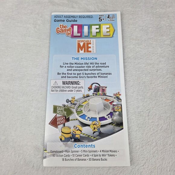 The Game Of Life Despicable Me Minion Edition Complete 2014 - Picture 5 of 15